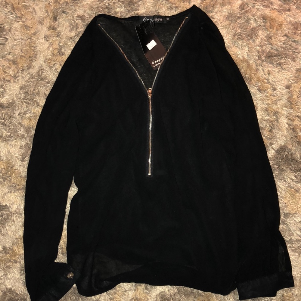 Blouse- medium but fits like a small